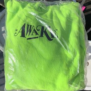Awake Distorted Logo Hoodie size M